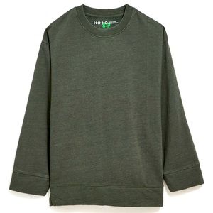 Open crewneck shirt unisex!!! Oversized